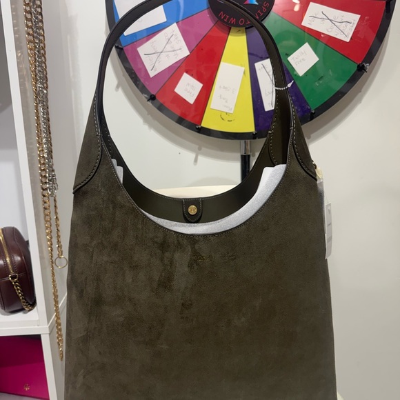 Coach Brooklyn 39 Suede Women's Bag - Picture 2 of 7